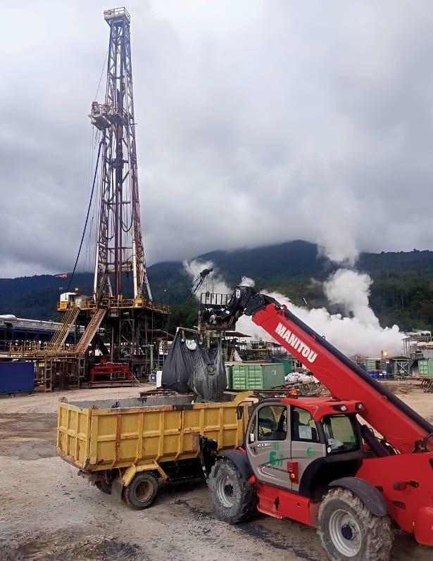 Drilling cutting disposal management Darajat, Salak, Wayang Windu